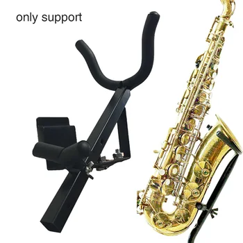 Placa De Metal Stabil Jucători Saxofon Alto Suport Montat Pe Perete Acasă Depozitare Suport Cuier Părți Instrument De Protecție Incepatori