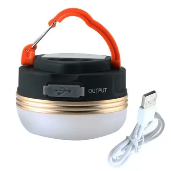 LED Camping Lumina USB Reîncărcabilă Bec pentru Cort Exterior Lampa Portabila cu Magnet Felinare Lumini de Urgență pentru Camping GRĂTAR, Drumeții