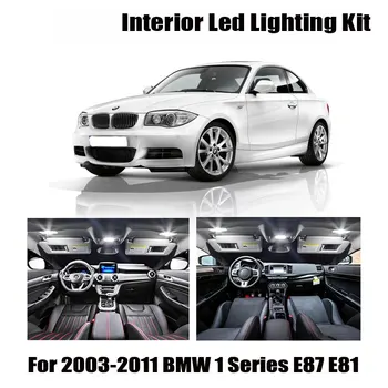13pcs Canus LED-uri Lumina de Interior Kit Pentru 2003-2011 BMW Seria 1 E81 E87 118d 116i 118i 120i 120d 123d 130i 135i Accesorii Auto