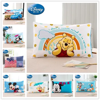 Disney din bumbac față de pernă pentru băieți dormitor Winnie the Pooh de pernă acoperă 3d imprimate lenjerie de pat Copii fete galben albastru