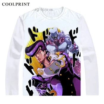 Anime Moe Aventura Bizar JoJo lui T-Shirt Multi-stil Maneca Lunga Tricouri JoJo nu Kimyo na Boken Jonathan Joestar Cosplay Tricou