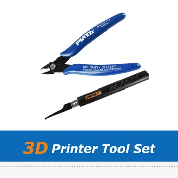 1set CNC FDM Imprimantă 3D Piese de Reparații Cuțit Tool Kit Set 3D Imprimate Model Debavurare Curat-Up de Instrumente Pentru Prusa I3 CR10 Imprimante 3D