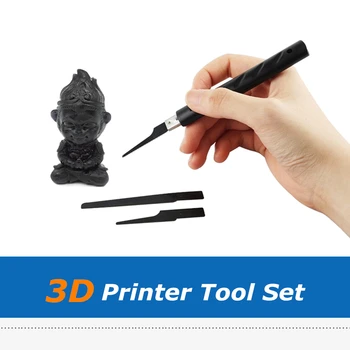 1set CNC FDM Imprimantă 3D Piese de Reparații Cuțit Tool Kit Set 3D Imprimate Model Debavurare Curat-Up de Instrumente Pentru Prusa I3 CR10 Imprimante 3D