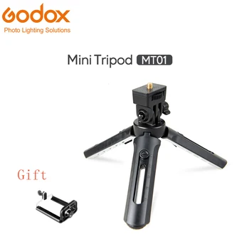 Godox MT-01 Mini Trepied de Masă Pliantă sus stand si Prindere Stabilizator pentru Godox AD200 Godox A1 Cameră Digitală DSLR, Camera Video