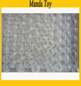 32mm Clar de Plastic Jucărie Capsulă Capsule Pentru Distribuitoare Goale de Plastic, Jucării Mingea 150pcs/Lot Transport Gratuit