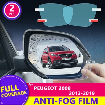 Pentru Peugeot 2008 2013-2019 2016 2017 2018 Oglinda Retrovizoare Film HD Anti-Ceață Impermeabil Oglindă Auto Autocolant Accesorii Auto
