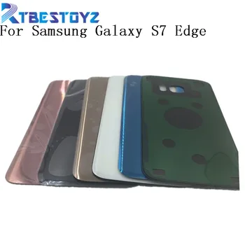 RTOYZ Pentru Samsung Galaxy S7 Edge G935 G935F G935H Spate Capac Baterie Usa Spate Carcasa transparent Caz Cu Logo-ul
