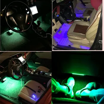 2017 MASINA NOUA cu LED interior decor PENTRU Skoda Octavia 2 A7 A5 Rapidă Fabia, Superb, Yeti, Mazda, Honda, Toyota Accesorii