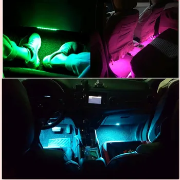 2017 MASINA NOUA cu LED interior decor PENTRU Skoda Octavia 2 A7 A5 Rapidă Fabia, Superb, Yeti, Mazda, Honda, Toyota Accesorii