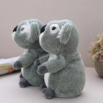 Noi Sosesc 18CM Vorbesc Koala animale de Companie Jucării de Pluș Repeta ceea Ce Spui Jucărie de Învățământ Hamster Papusa Pentru Copii Cadouri