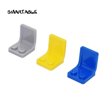Smartable Minifig Loc 2x2 cu Centrul Sprue Mark Blocuri de Cărămidă MOC Piese de Jucării pentru Copii Compatibil Oraș 4079 50pcs/lot