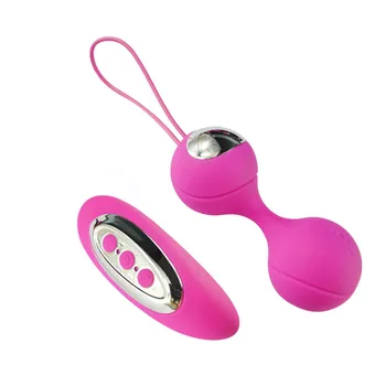 Telecomanda Wireless Vagin Vibrator de Formare Bile Ouă Vibratoare jucarii Sexuale pentru Femei Adulte de sex Feminin Vaginale Strângere Bile