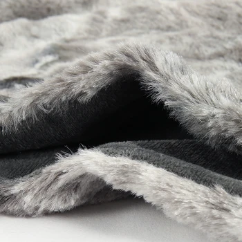 CANIRICA Pătură de Blană Faux Pat Patura foarte Moale Fuzzy Pătură Groasă de Lux, Confortabil, Cald Pufos de Pluș Arunca Pătură Pentru Pat Cadou