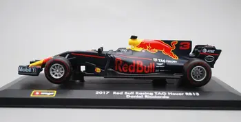 Bburago 1/32 1:32 Red Bull TAG Heuer RB13 No3 Daniel Ricciardo F1 Formula 1 Masina de turnat sub presiune Display Model de Jucărie Pentru Copii Baieti Fete