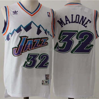 NBA Utah Jazz #12 John Stockton Baschet masculin Jersey #32 Karl Malone #45 Donovan Mitchell NBA Barbati Tricouri