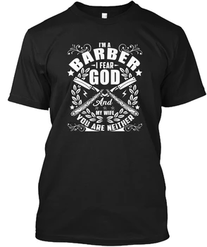 Barbati tricou Frizer Tricou - Frizer Dumnezeu Tricou tricouri Femei t-shirt