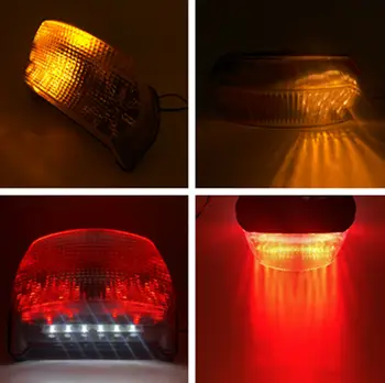 Spate cu LED-uri Rândul său, Lumina Pentru Kawasaki ZX7R/ZX750/ZX7RR 96-2003 GPZ1100/ZX1100 95-97