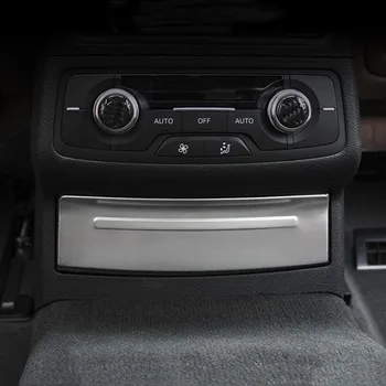 Auto Styling Consolei Spate Cotiera Scrumiera, Rama Decor Acopere Garnitura Pentru Audi A6 C7 2012-17 Accesorii De Interior Autocolant