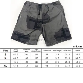 BlackGunpowder Sport de Agrement pantaloni Scurți de Plajă Fizică pantaloni Scurți - T-Bloc Camo XL