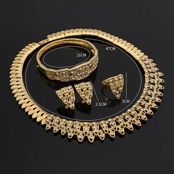 Fani femeie accesorii set de bijuterii nigerian femei costum de bijuterii de moda din africa margele Set de Bijuterii en-Gros de design clientului