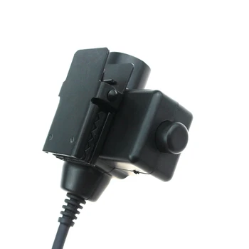 U94 ASV Cablu Plug Militare Adaptor Z113 Versiune Standard pentru Walkie Talkie Motorola GP140 GP320 GP328 GP338 GP340 Radio Vânătoare