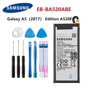 SAMSUNG Orginal EB-BA520ABE 3000mAh Baterie Pentru Samsung Galaxy A5 2017 Ediție A520 SM-A520F A520K A520L A520S A520W/DS +Instrumente