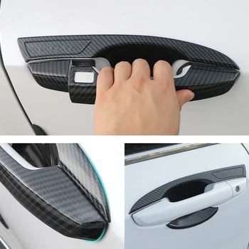Mânerul Portierei Castron Capacul Mânerului Exterior al Portierei Caz Autocolant Garnitura pentru Honda CRV 5 Accesorii 2017 2018 2019 2020