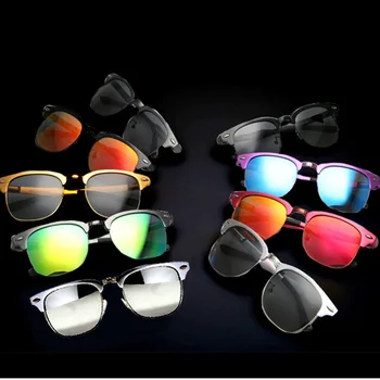 De aluminiu și Magneziu retro HD Polarizat ochelari de soare barbati femei Brand de Lux de Design de Acoperire cu Mașina Nuante gafas De Sol Masculino