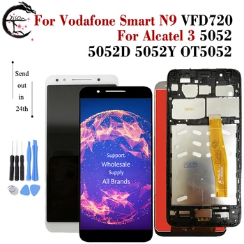 LCD Pentru Vodafone Smart N9 VFD720 VFD 720 Full Display LCD Touch Ecran Digitizor de Asamblare Pentru Alcatel 3 5052 5052D 5052Y Display