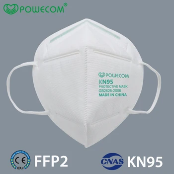 POWECOM 10 Buc KN95 Mască FFP2 Masti de Fata 4 Straturi de Filtrare Gura Masca PM2.5 Gura Masca Anti-Praf, De Protecție, De Îngrijire A Sănătății Masca