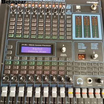 Betagear digitale Profesionale audio, de amestecare consolă 8 Canale audio mixer profissional echipamente audio digitale de mixaj live