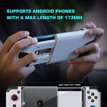 GameSir X2 Tip-C Mobile Gamepad Controler de Joc pentru Xbox Joc Pass, PlayStation Acum, STADIOANE, GeForce Acum 【2021 Nouă Versiune】