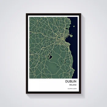 Irlanda Dublin City Poster