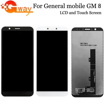 General mobile GM 8 GM8 Display LCD si Touch Screen Asamblare Piese de schimb Pentru General mobile GM8 LCD Cu Instrumente+ Adeziv