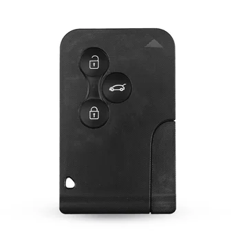 KEYYOU 3 Butonul Smart Card-Cheie 434Mhz ID46 PCF7947 Chip Pentru Renault Clio Logan Megane 2 3 Pitoresc de la Distanță PCB Cheie de Masina Card