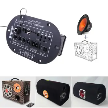 Amplificator de 25W Bord Bluetooth Amplificador USB Radio FM TF Player Subwoofer Kit