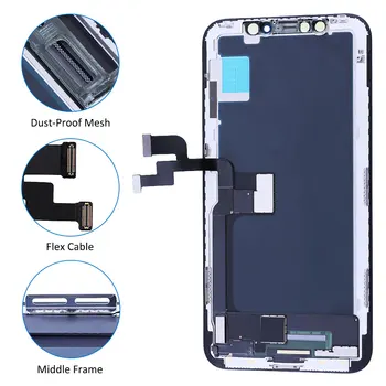 Original 1:1 OEM Ecran 3D Touch Pentru iPhone 7 7P 8 8P Display LCD Digitizer Aseembly de reparatii telefoane Mobile