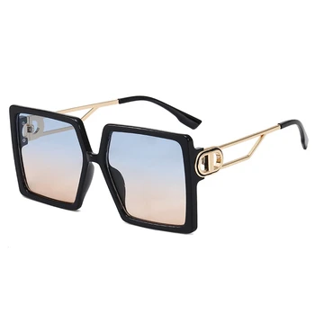 Noua Moda ochelari de soare de Designer de Brand de Lux ochelari de Soare Patrati Femei Vintage Supradimensionate 2021 tendință de sex Feminin de Ochelari de Soare Nuante Pentru Wo
