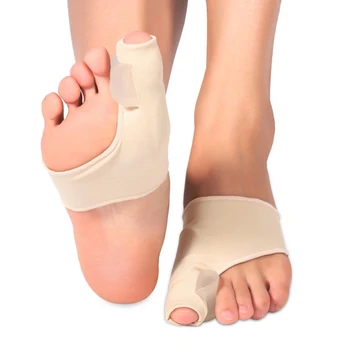 Genkent 2 BUC Gel de Protecție Maneca Silicon Separator pentru Degetele de la picioare Picior Inflamație la picior de Sprijin pentru Pedichiura Ortopedice Hallux Valgus de Corecție