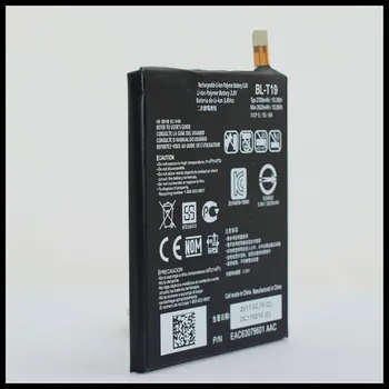 2700mAh baterie Reîncărcabilă Li-ion Bateria BL-T19 Baterie Pentru LG Nexus 5X H790 BLT19 H791 H798 BATERIE BLT19