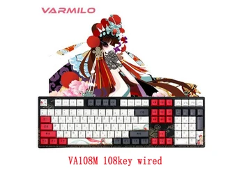 Varmilo VA108M beijing Opera Huadan Tastatură Mecanică 108-Cheie prin Cablu Cherry Joc Office Keyboard