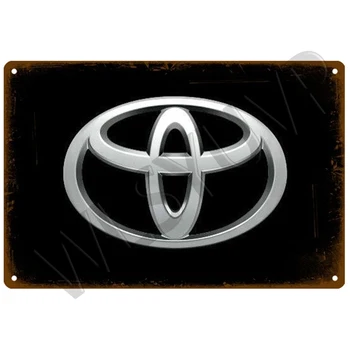 Toyota Land Cruiser Masina Pirts Retro De Metal Semn Tin Semn Placa De Metal Decor De Perete Vintage Decor Poster Plăci Peștera Shabby Chic