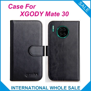 XGODY Mate 30 De Caz 6 Culori Flip Sloturi Portofel din Piele de Cazuri Pentru XGODY Mate 30 Acoperi Sloturi Telefon Sac de Card de Credit