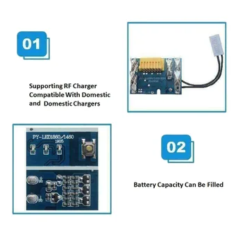Înlocuirea 18V 3A Baterie Chip PCB pentru Makita BL1830 BL1850 BL1860 de Reparare