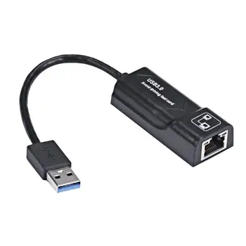 Fabrica de prețul de Vânzare Fierbinte USB 3.0 10/100/1000Mbps Gigabit Ethernet RJ45 Extern placa de Retea LAN Adapter