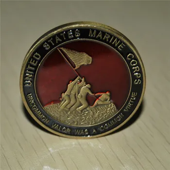 US Marine Corps 2000 Versiune Moneda-mai puțin Frecvente Vitejia era o Virtute Comuna