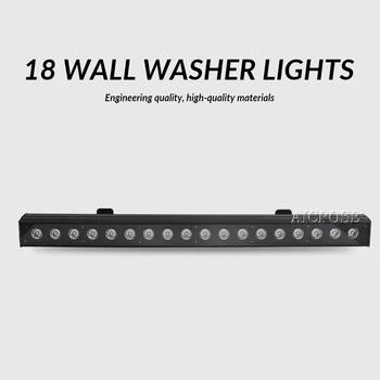 18x10w 4in1 RGBW Led par mașină de Spălat de Perete de Lumină Led-uri de Lumină de Inundații DJ Bar Party Show-Etapa Lumina Reflectoarelor 18x12w Vopsire lumina