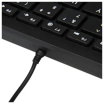 Fir Tastatură Ultra-Subțire Liniștită Mici Dimensiuni 78 Chei Mini Multimedia Tastatura Usb Pentru Laptop Pc