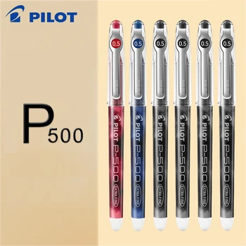 12pcs Japonia Pilot BL-P500 Pix cu Gel de Capacitate Mare Drept Lichid Pen Student Pix cu Gel 0.5 mm