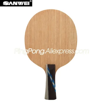 Sanwei J-9 / J9 (9 Straturi de Lemn) SANWEI Tenis de Masă Lama Racheta SANWEI Ping Pong Bat cu Zbaturi